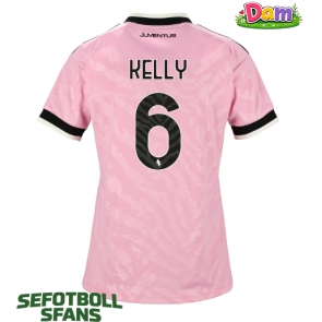 Juventus Lloyd Kelly #6 Bortatröja Kvinnor 2026-27 Kortärmad
